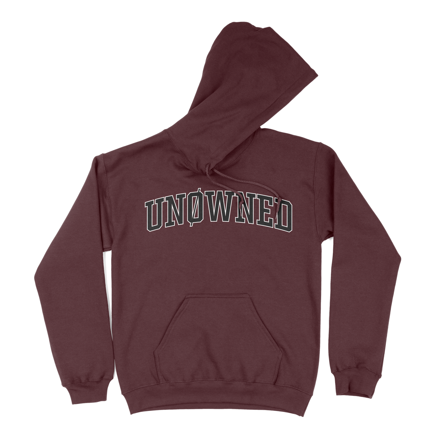 Arch Logo Hoodie (Maroon)