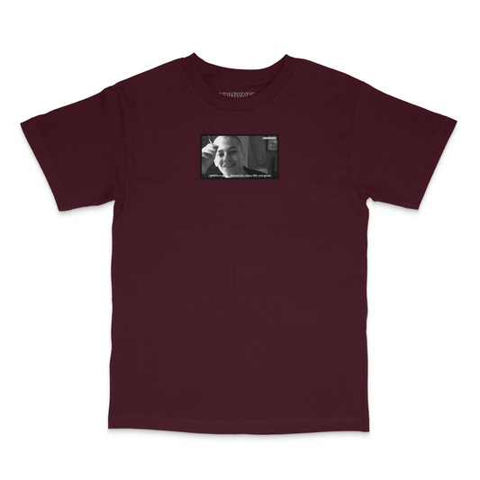 American History X Tee (Burgundy)