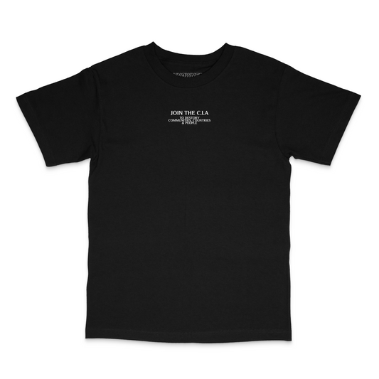 "Join The CIA" Tee (Black)