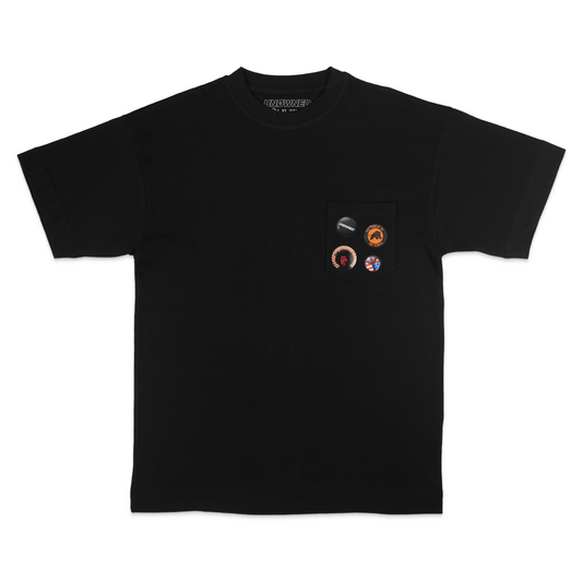 "Pins" Pocket Tee (Black)