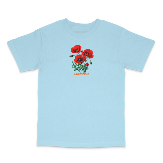 Poppy Tee (Powder Blue)