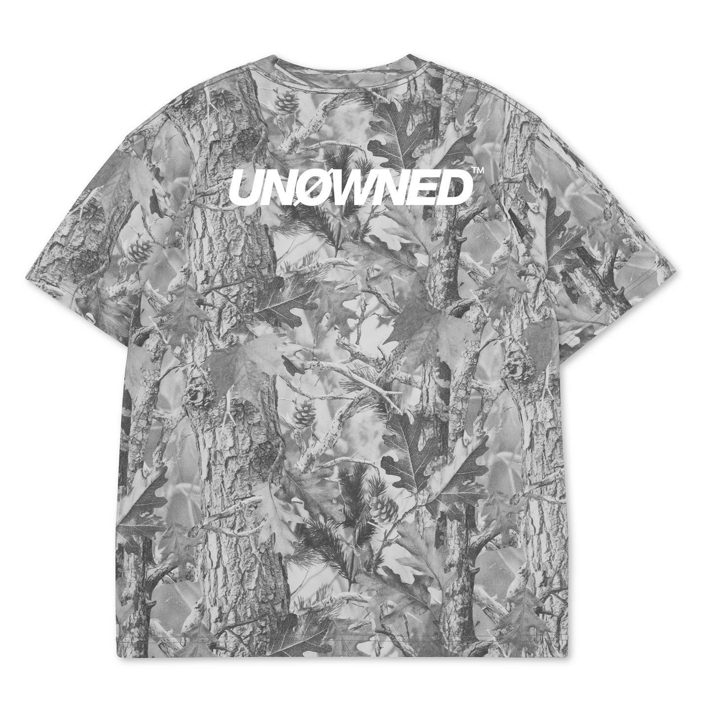 Grey Camo Logo Tee (Reflective)