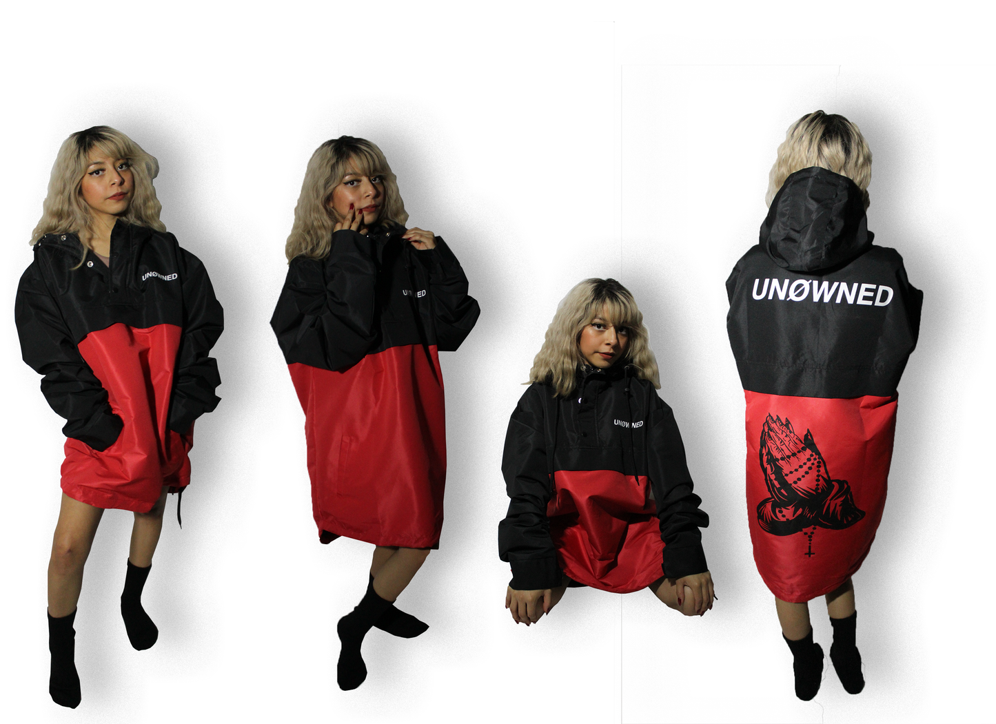 Devil's Prayer Windbreaker Pull Over