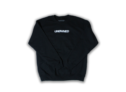 Black Logo Crewneck